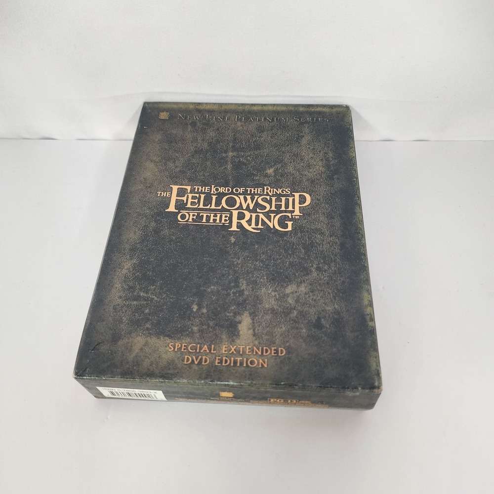 Lord of the Rings Fellowship of the Ring Special Extended DVD Edition 4-Disc Set